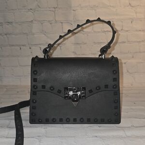 Black Studded Handbag
